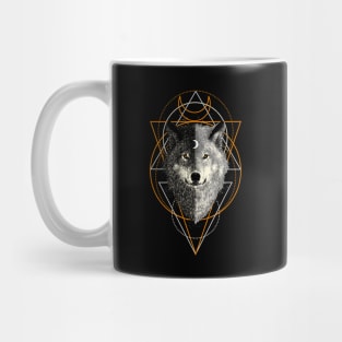 YIN YANG OF WOLF Mug